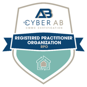 Cyber AB CMMC Registered Practitioner Organization (RPO) badge
